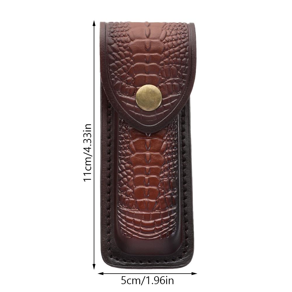 Funda de cuero de vaca para cu - Edc Everyday Carry Knives reseña y precio