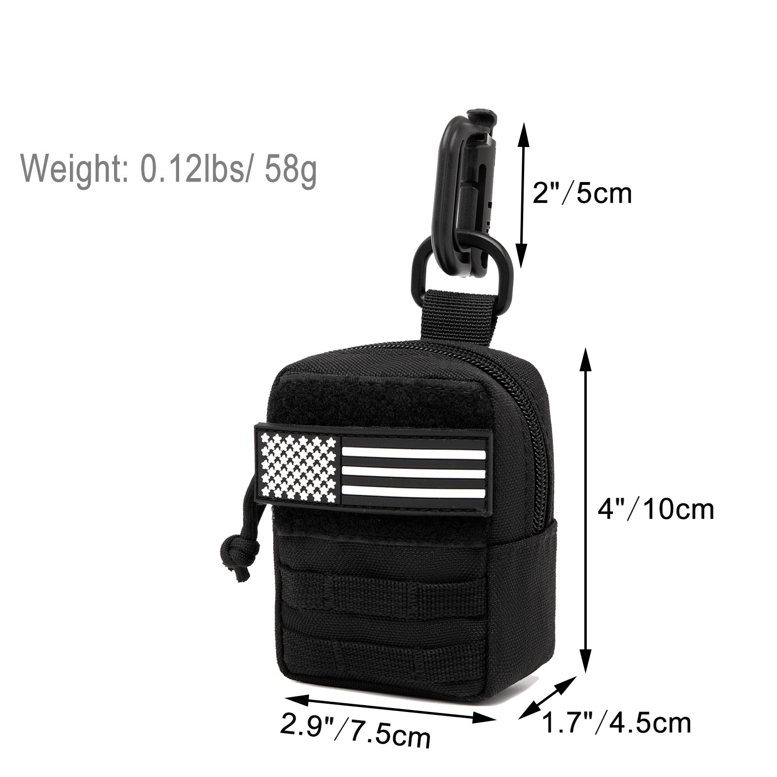 Bolsa pequeña de uso general c - Edc Carry Fanny Pack reseña y precio